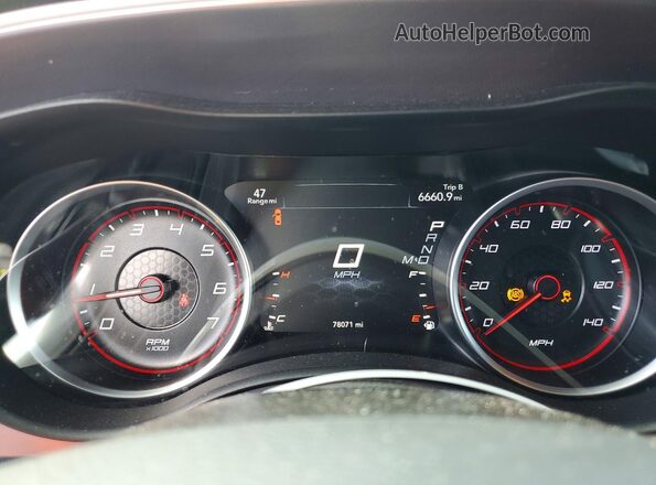 2C3CDXHG6LH145429 2020 DODGE CHARGER Burgundy Vista del cuadro de instrumentos