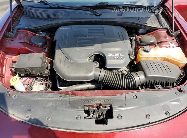 2C3CDXHG6LH145429 2020 DODGE CHARGER Burgundy Vista interior trasera