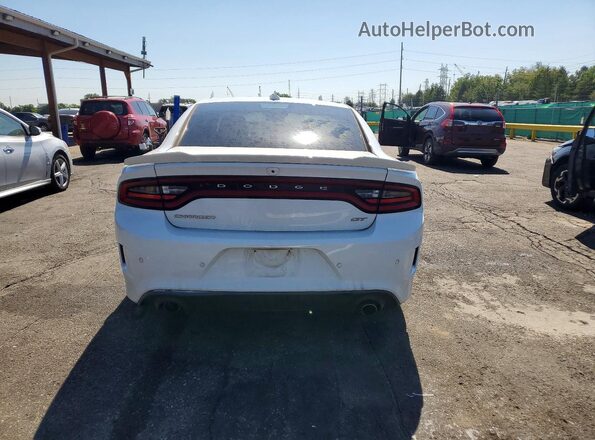 2C3CDXHG6NH189885 2022 DODGE CHARGER White Հետևի տեսք