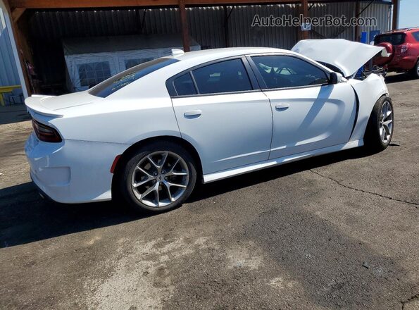 2C3CDXHG6NH189885 2022 DODGE CHARGER White Հետևի աջ