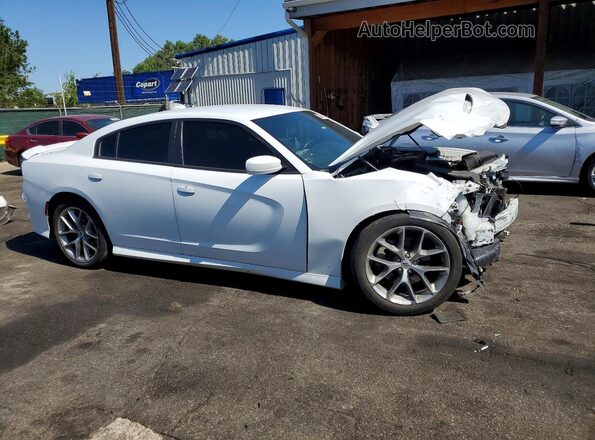 2C3CDXHG6NH189885 2022 DODGE CHARGER White Առջևի աջ