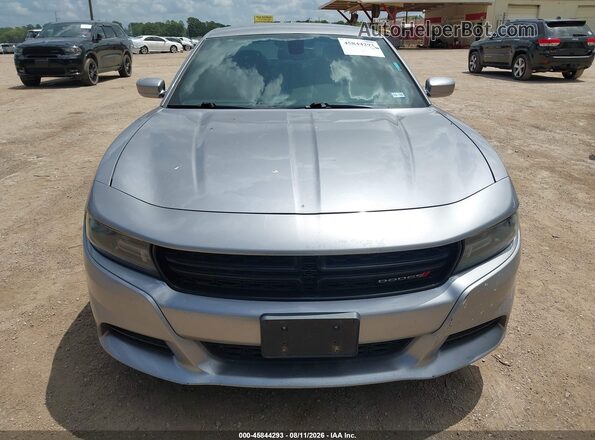 2C3CDXHG7GH227451 2016 DODGE CHARGER Silver Вид щитка приладів
