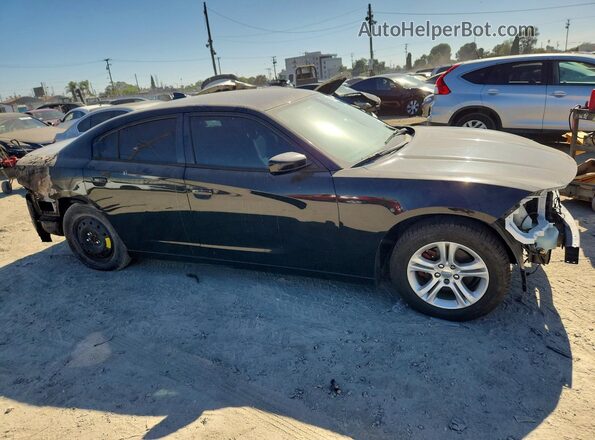 2C3CDXHG7GH241138 2016 DODGE CHARGER Black წინა მარჯვენა