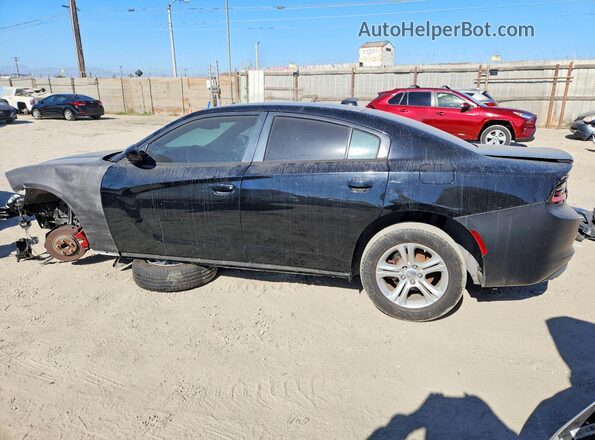2C3CDXHG7GH241138 2016 DODGE CHARGER Black უკანა მარცხენა