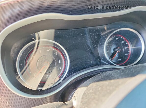 2C3CDXHG7GH241138 2016 DODGE CHARGER Black ხელსაწყოთა პანელის ხედი