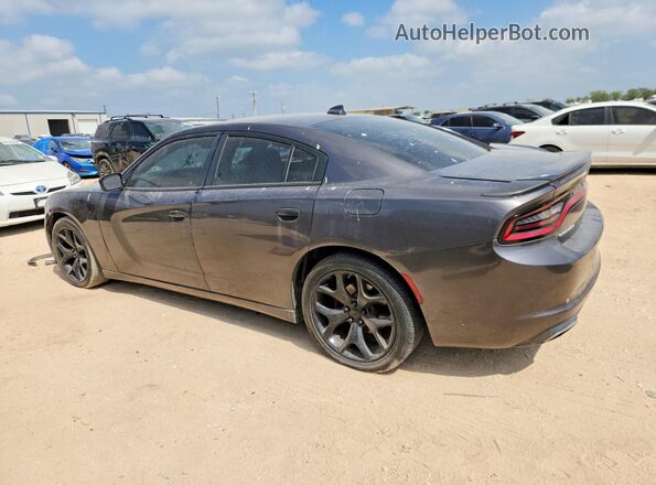 2C3CDXHG7GH312368 2016 DODGE CHARGER Серый Задняя левая четверть
