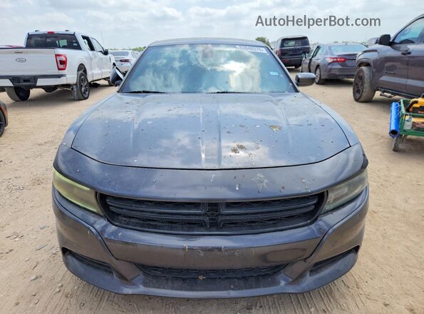 2C3CDXHG7GH312368 2016 DODGE CHARGER Серый Вид спереди
