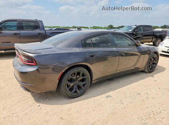 2C3CDXHG7GH312368 2016 DODGE CHARGER Серый Задняя правая четверть