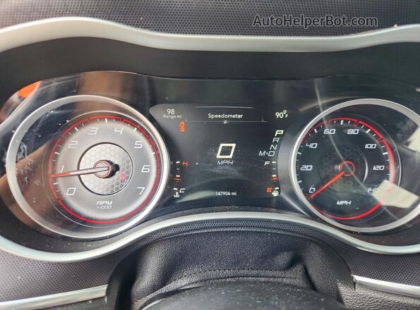 2C3CDXHG7GH312368 2016 DODGE CHARGER Серый Вид щитка приборов