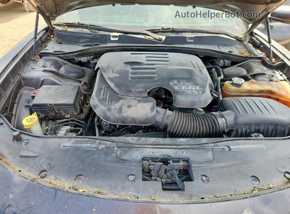 2C3CDXHG7GH312368 2016 DODGE CHARGER Серый Вид задней части салона