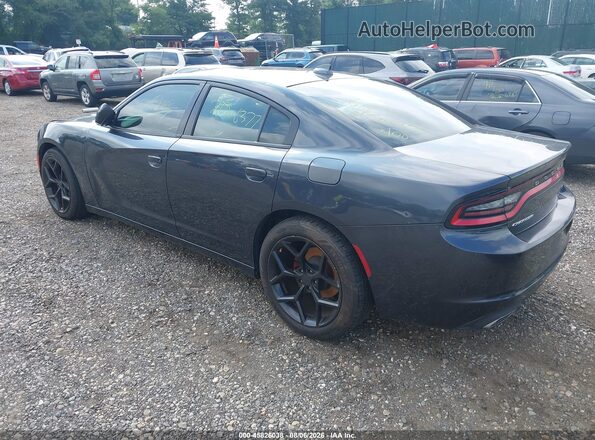 2C3CDXHG7GH318011 2016 DODGE CHARGER Gray Rear left