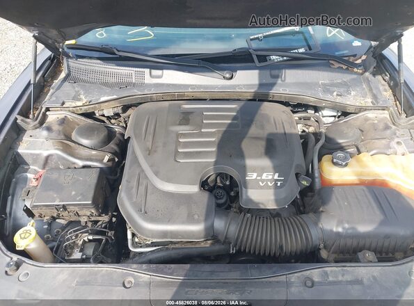 2C3CDXHG7GH318011 2016 DODGE CHARGER Gray Rear view