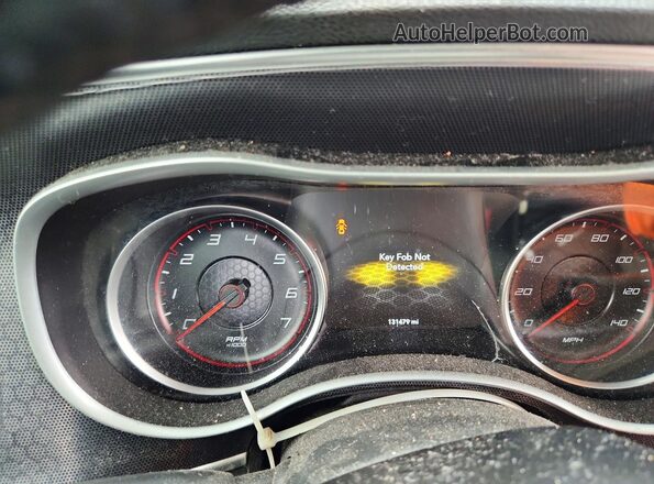 2C3CDXHG7GH323628 2016 DODGE CHARGER Gray Սարքավորումների վահանակի տեսք