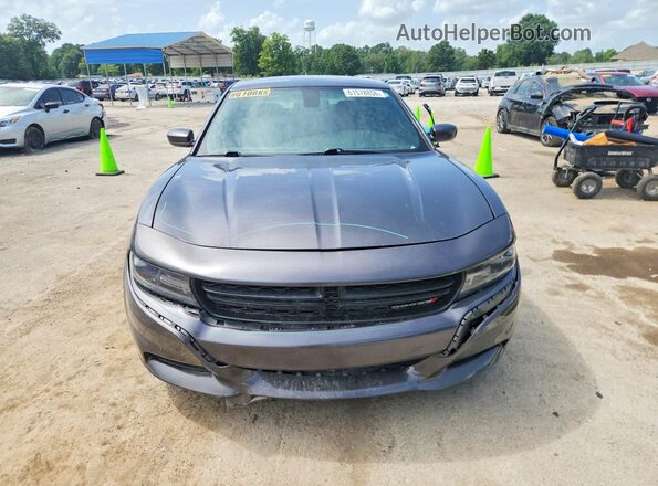 2C3CDXHG7GH355611 2016 DODGE CHARGER Gray Front view