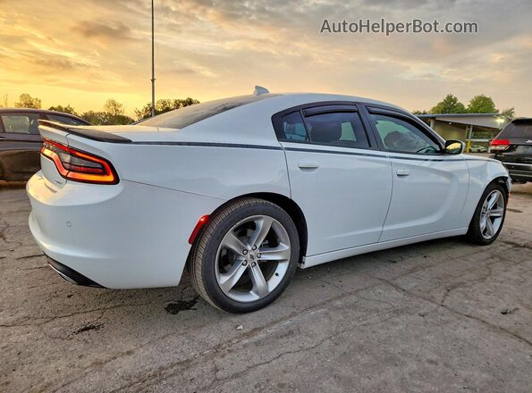2C3CDXHG7JH119709 2018 DODGE CHARGER White Rear right