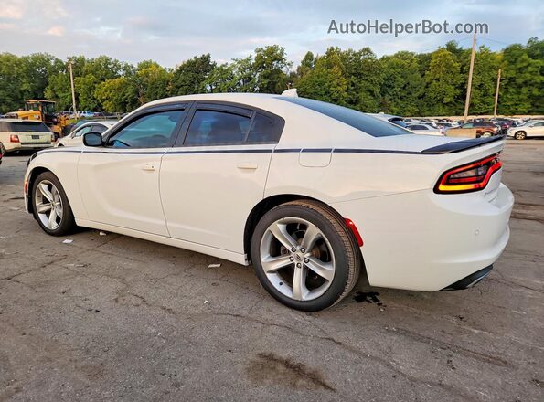 2C3CDXHG7JH119709 2018 DODGE CHARGER White Rear left