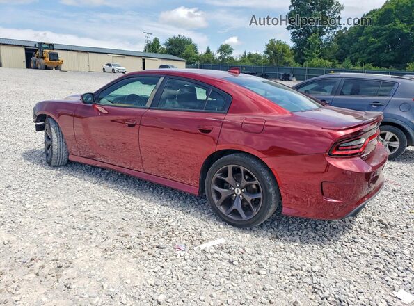 2C3CDXHG7JH207143 2018 DODGE CHARGER Red Rear left