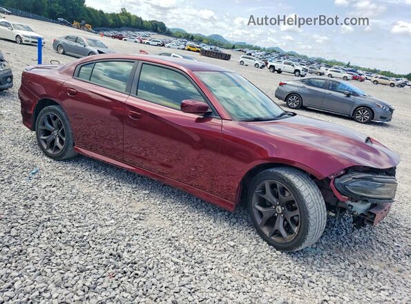 2C3CDXHG7JH207143 2018 DODGE CHARGER Red Front right