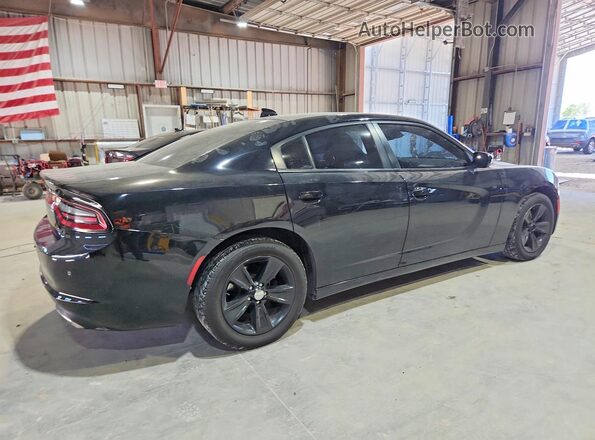 2C3CDXHG7JH328657 2018 DODGE CHARGER Черный Задняя правая четверть