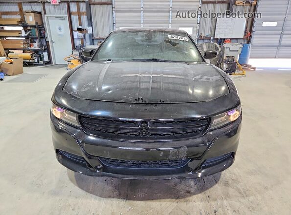 2C3CDXHG7JH328657 2018 DODGE CHARGER Черный Вид спереди