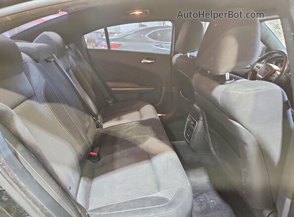 2C3CDXHG7JH328657 2018 DODGE CHARGER Черный Вид задних сидений