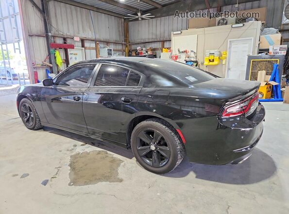 2C3CDXHG7JH328657 2018 DODGE CHARGER Черный Задняя левая четверть