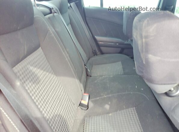 2C3CDXHG7KH545191 2019 DODGE CHARGER Красный Вид задних сидений