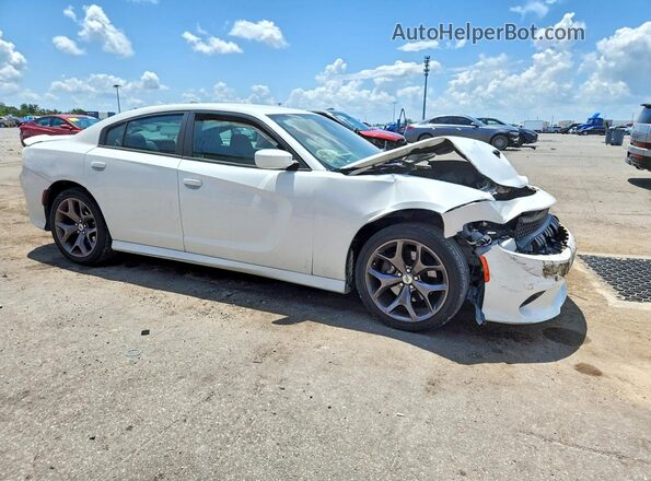 2C3CDXHG7KH684897 2019 DODGE CHARGER White Front right