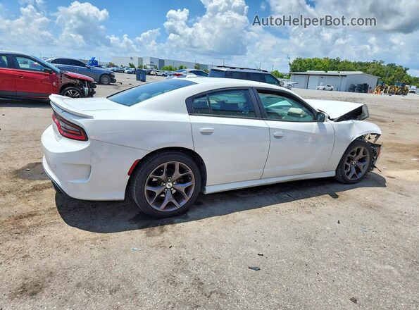 2C3CDXHG7KH684897 2019 DODGE CHARGER White Rear right