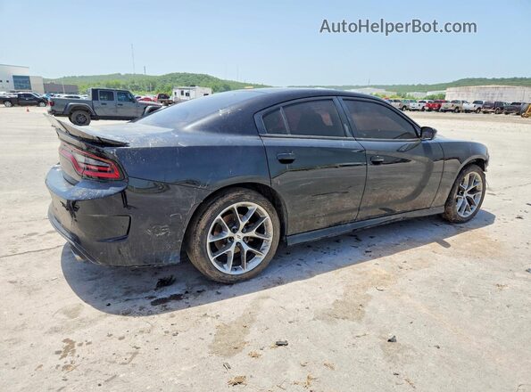 2C3CDXHG7KH758786 2019 DODGE CHARGER Черный Задняя правая четверть