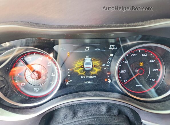 2C3CDXHG7KH758786 2019 DODGE CHARGER Черный Вид щитка приборов