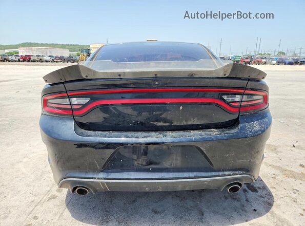 2C3CDXHG7KH758786 2019 DODGE CHARGER Черный Вид сзади