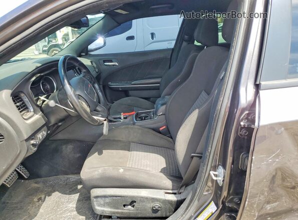 2C3CDXHG7LH184143 2020 DODGE CHARGER Серый Вид салона спереди