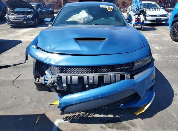 2C3CDXHG7LH188113 2020 DODGE CHARGER Blue Vista frontal