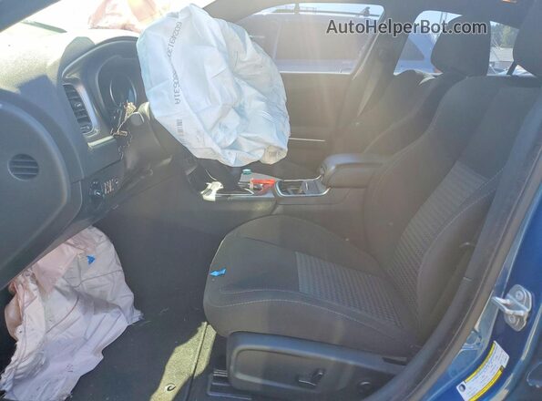 2C3CDXHG7LH188113 2020 DODGE CHARGER Blue Vista interior delantera