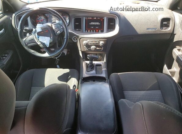 2C3CDXHG7MH652566 2021 DODGE CHARGER Gray Widok deski rozdzielczej