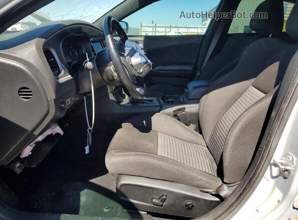 2C3CDXHG7MH652566 2021 DODGE CHARGER Gray Widok wnętrza z przodu
