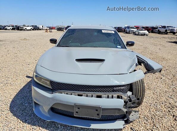 2C3CDXHG7MH652566 2021 DODGE CHARGER Gray Widok z przodu