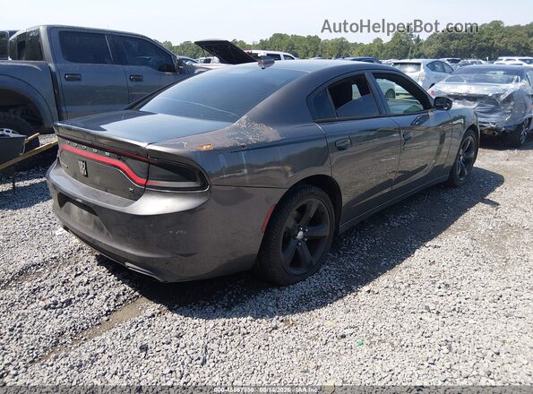 2C3CDXHG8GH204857 2016 DODGE CHARGER Gray Tył prawy
