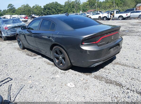 2C3CDXHG8GH204857 2016 DODGE CHARGER Gray Tył lewy