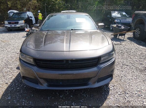 2C3CDXHG8GH204857 2016 DODGE CHARGER Gray Widok zestawu wskaźników