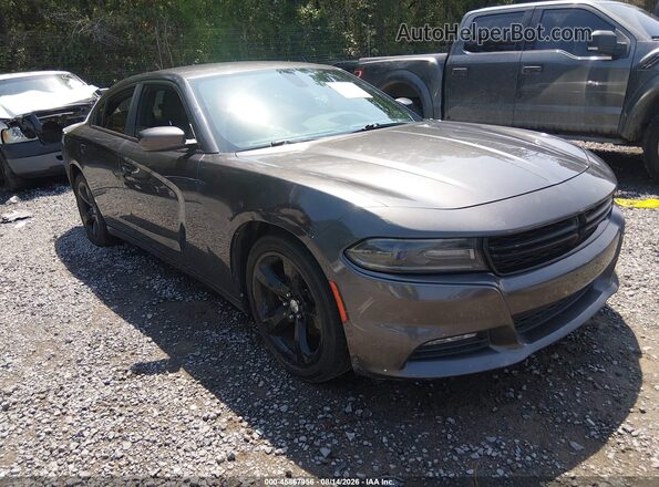 2C3CDXHG8GH204857 2016 DODGE CHARGER Gray 