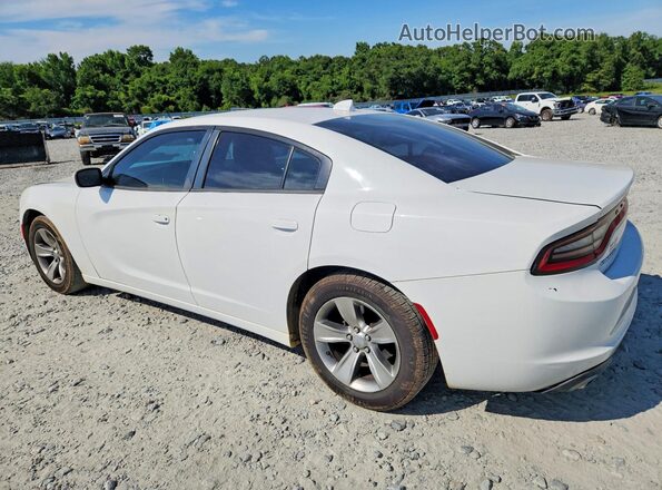 2C3CDXHG8GH266209 2016 DODGE CHARGER Белый Задняя левая четверть