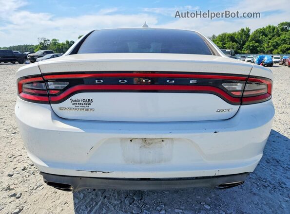 2C3CDXHG8GH266209 2016 DODGE CHARGER Белый Вид сзади