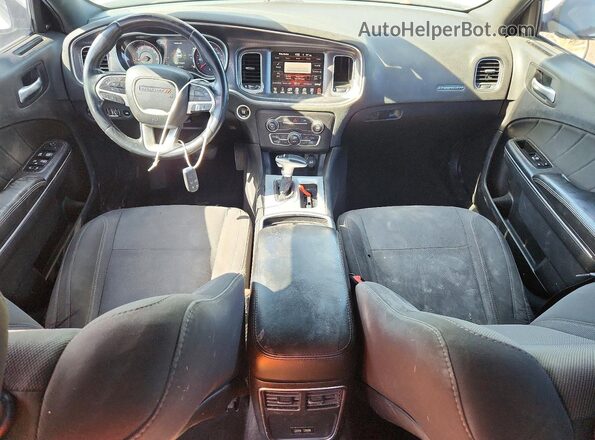2C3CDXHG8GH266209 2016 DODGE CHARGER Белый Вид панели приборов