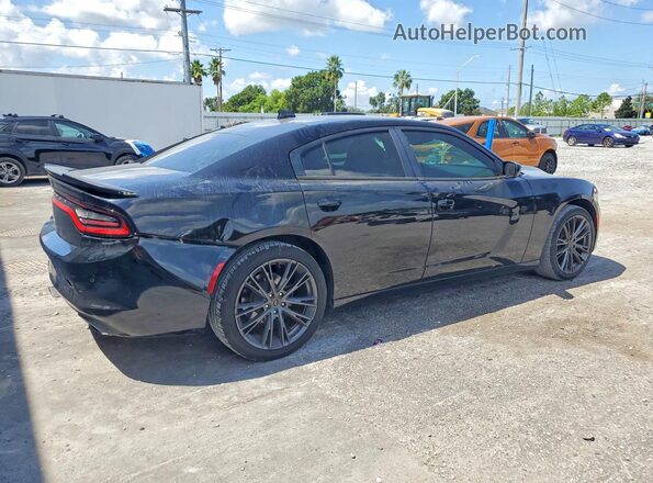 2C3CDXHG8JH187470 2018 DODGE CHARGER Black Trasero derecho