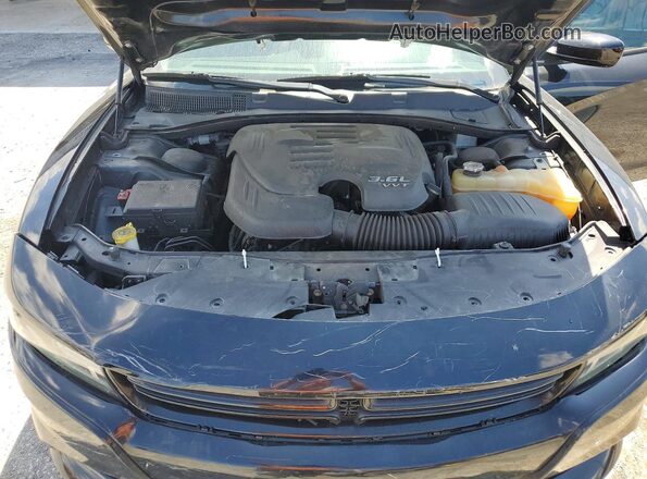 2C3CDXHG8JH187470 2018 DODGE CHARGER Black Vista interior trasera