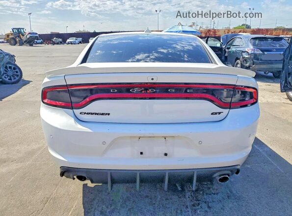 2C3CDXHG8LH245290 2020 DODGE CHARGER White Widok zestawu wskaźników