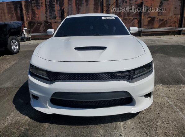 2C3CDXHG8LH245290 2020 DODGE CHARGER White Widok deski rozdzielczej