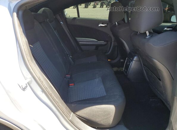 2C3CDXHG8MH506855 2021 DODGE CHARGER Gray Вид задніх сидінь